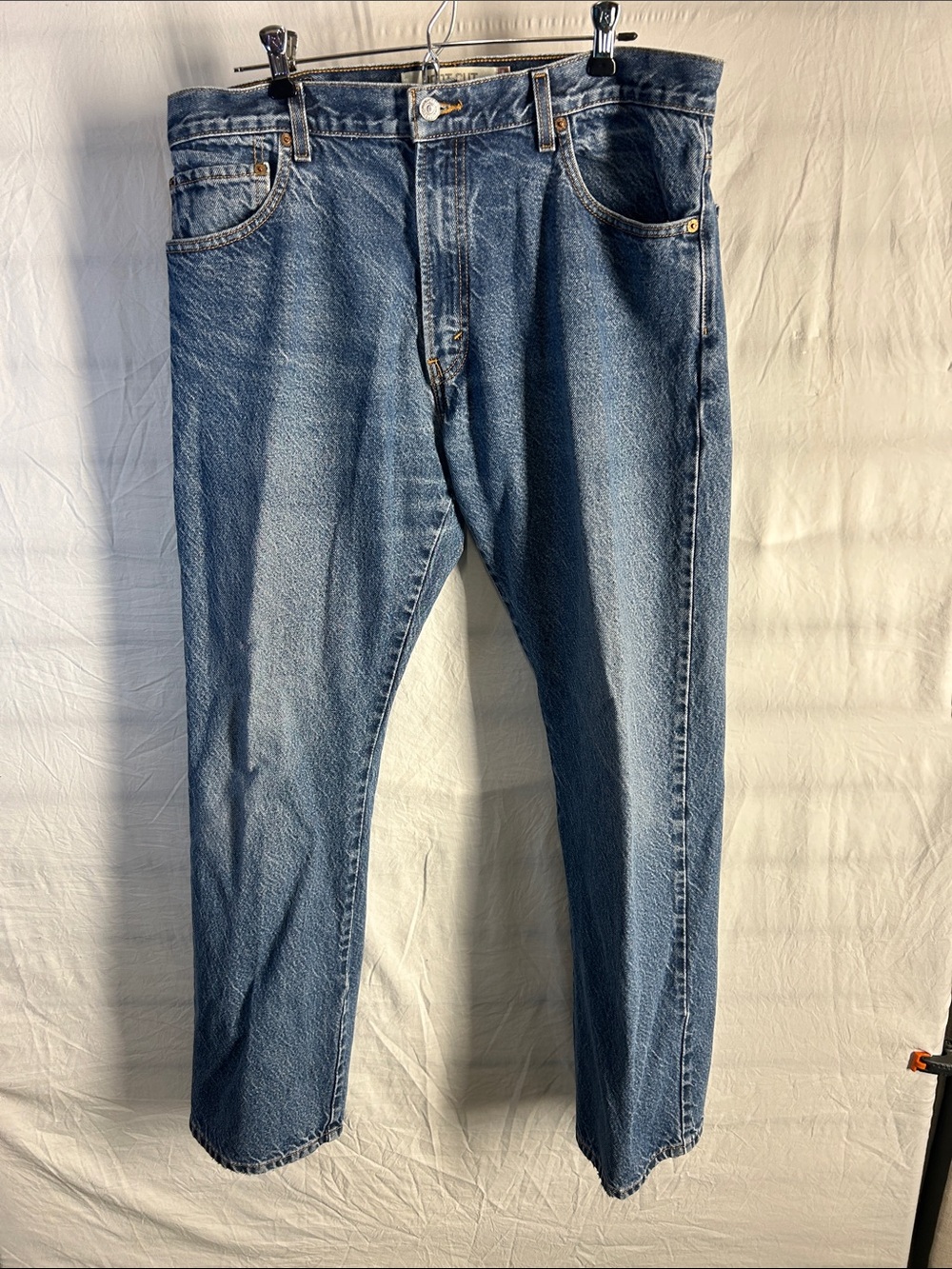 Levi's Men's Blue Relaxed Straight Jeans